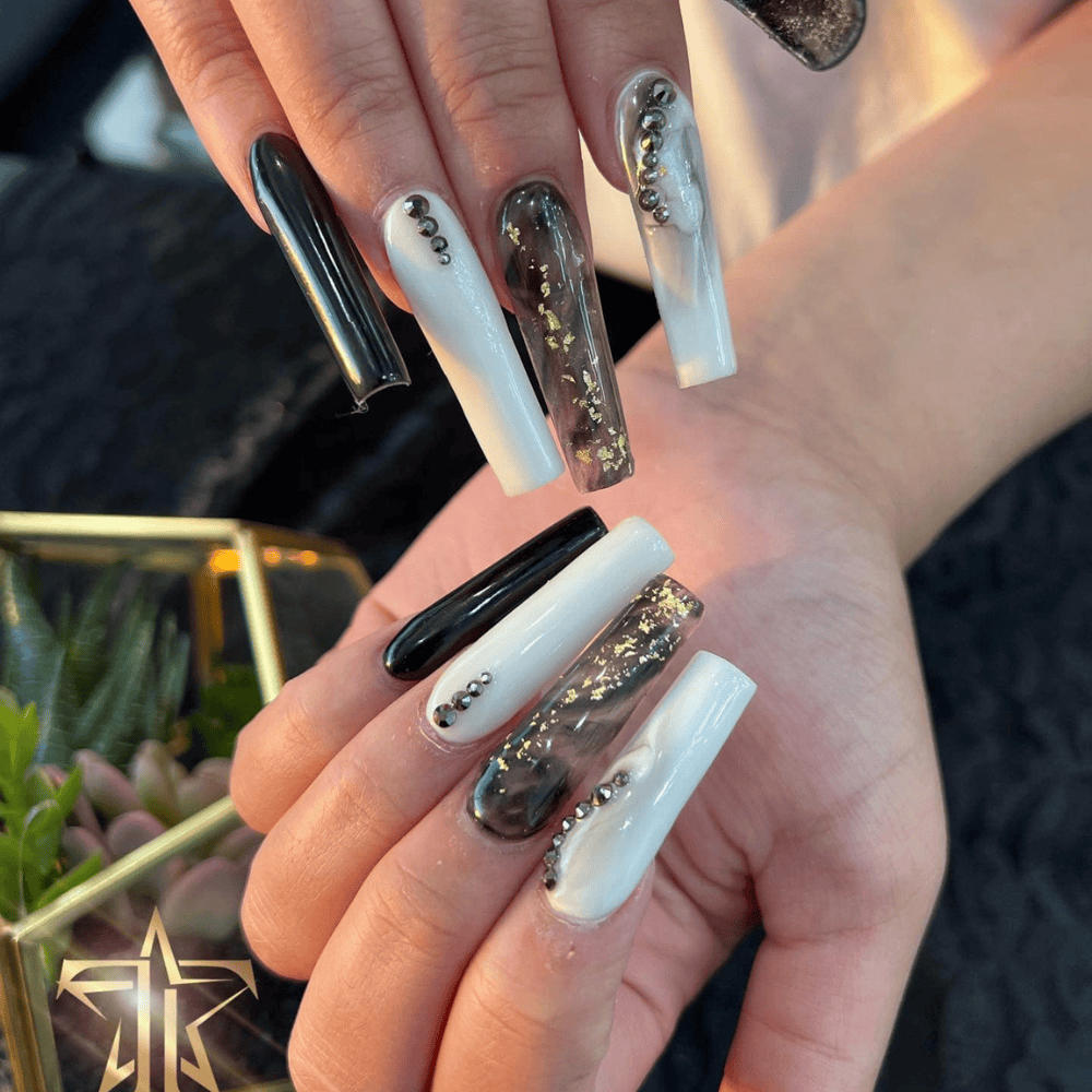 Professional gel manicure Terrell TX at Terrell Nails Bar