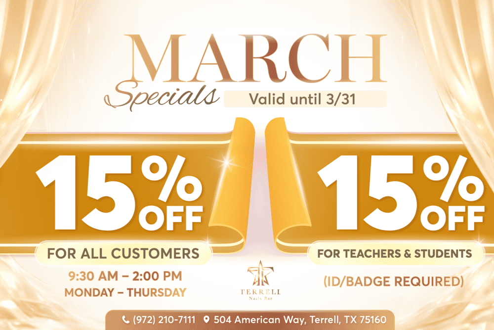 Bright nail salon interior with elegant decor and comfortable seating for clients.