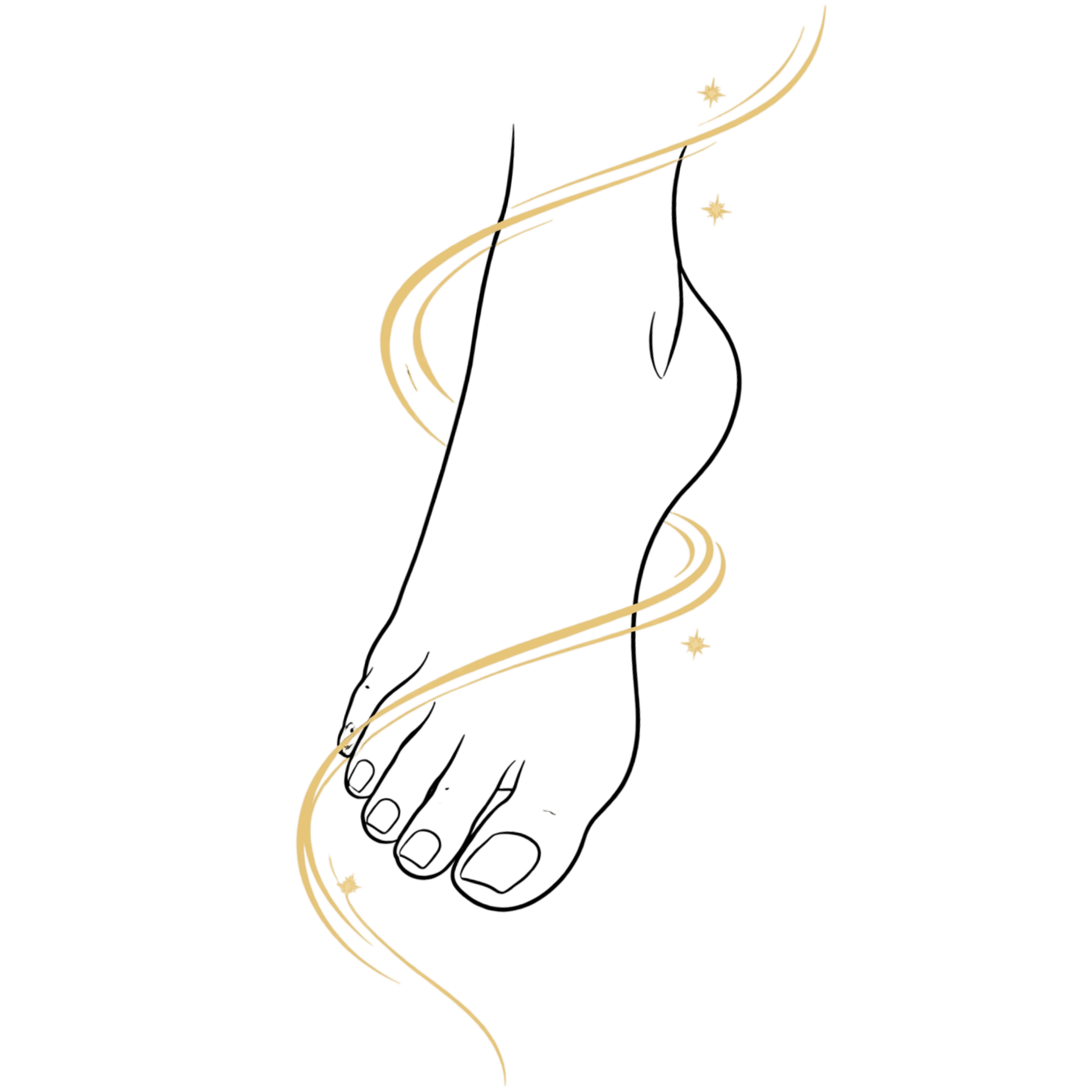 Elegant manicure at Zen Nail Lounge Upland, offering professional nail services in a relaxing enviro.